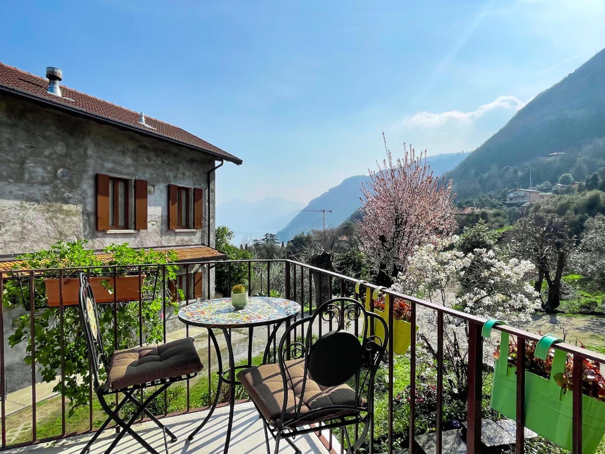 Breva Loft Tra Gli Ulivi Ed Il Lago Bellagio Buitenkant foto